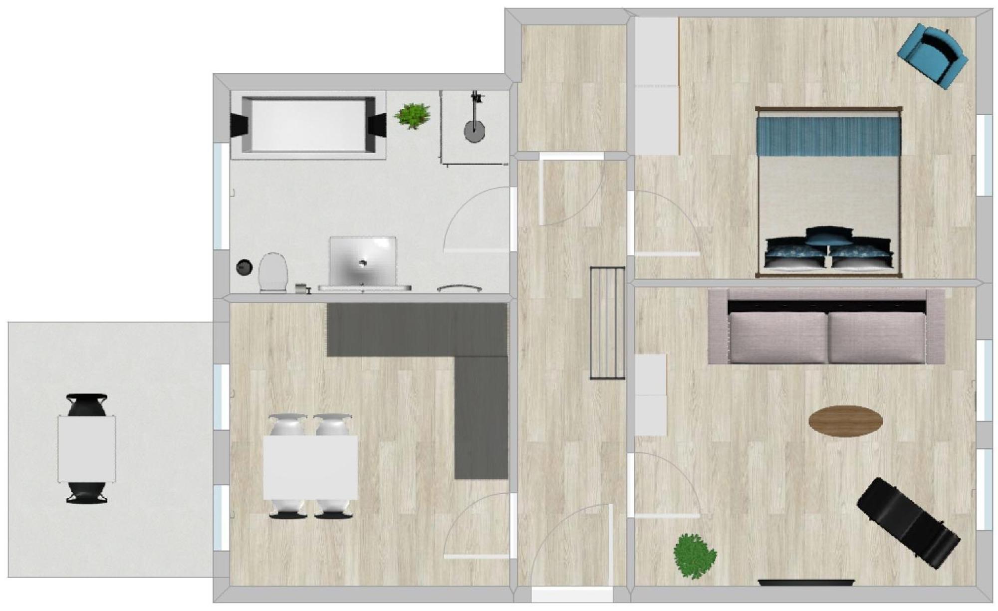 Discovair - Eisenach Karl14 - Vollausgestattete Apartments Mit Netflix In Der Fussgaengerzone Quarto foto